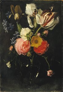 Flores em um vaso. de Daniel Seghers