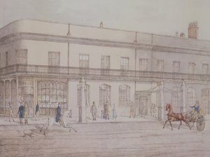 Salas de Assembleias e Biblioteca Williams, Cheltenham, 1821