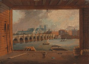 Uma Vista da Ponte de Westminster de Daniel Turner