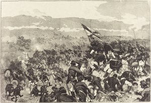 Batalha de Plevna. 30 de julho, Ataque nas Alturas..., 18831890. de Daniel Urrabieta Vierge