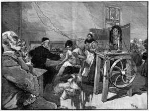 Eletroterapia no Salpetriere: diagnóstico pelo Dr. Vigouroux em 1887