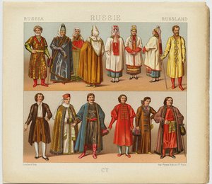 Vestido Russo, 1880