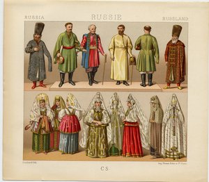 Vestido Russo, 1880