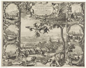 Vitórias do rei William III na Irlanda (metade superior), 1690 A gloriosa campanha de William III, rei da Grã-Bretanha Neffens, algumas das ações mais memoráveis ​​dos aliados e confederados no ano de 1690 ocorreram (título em de Daniel de Lafeuille