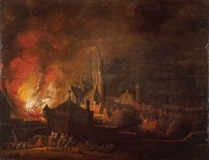 Incêndio de Antuérpia de Daniel van Heil