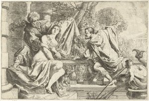 Suzanna e os anciãos de Daniel van den Dyck