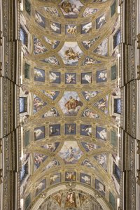 Abóbada da nave central, Igreja de S. Maria Assunta de Daniele Crespi