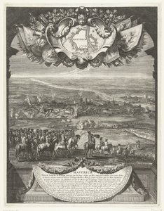 Conquista de Maastricht pelos franceses em 30 de Junho de 1673
Mastrich (título sobre o objecto)
Grandes Conquêtes du Roi (título da série)