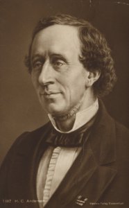 Hans Christian Andersen (1805-1875), autor e poeta dinamarquês