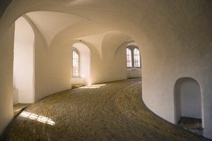 Interior da Torre Redonda, concluído 1643