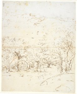 Ver através de uma floresta para um som de Dankvart Dreyer