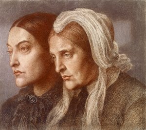 Christina Georgina Rossetti e Frances Mary Lavinia Rossetti de Dante Gabriel Charles Rossetti