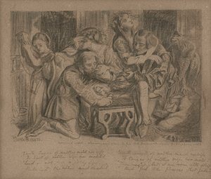 Rose de ontem de 1850 de Dante Gabriel Charles Rossetti