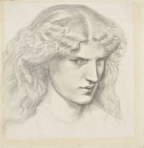 Retrato de Annie Miller, década de 1860 de Dante Gabriel Charles Rossetti