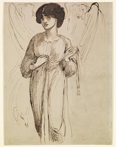 Astarte Syriaca - Estudo de figuras de Dante Gabriel Rossetti