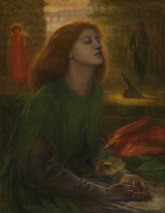 Beata Beatrix de Dante Gabriel Rossetti