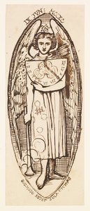 Dantis Amor - Estudo do Amor com um relógio de sol e uma lanterna de Dante Gabriel Rossetti