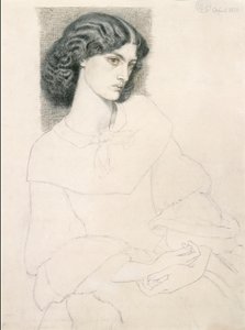 Jane Burden (1840-1914) de Dante Gabriel Rossetti