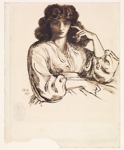 Retrato de Jane Morris de Dante Gabriel Rossetti