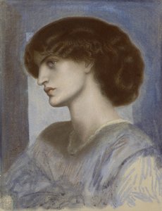 Retrato de Jane Morris, 1868-1874.