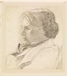 Retrato de um jovem de Dante Gabriel Rossetti