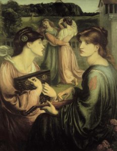The Bower Meadow de Dante Gabriel Charles Rossetti
