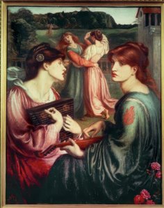 The Bower Meadow de Dante Gabriel Charles Rossetti
