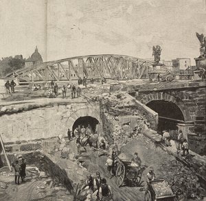Trabalhos na Ponte Sant