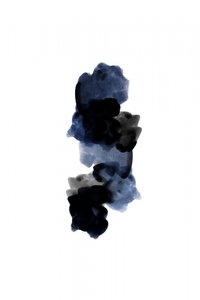 Nuvens de tinta abstratas de Danushka Abeygoda