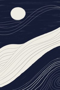 Paisagem Lunar Abstrata de Danushka Abeygoda
