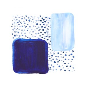 Composição «Blue Strokes» de Danushka Abeygoda