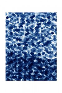 Padrão abstrato em índigo de Danushka Abeygoda