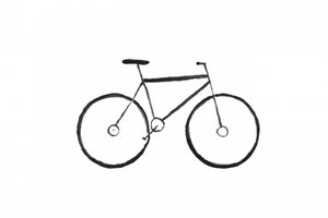 Esboço simples de uma bicicleta de Danushka Abeygoda