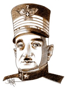 Armando Diaz, 2003 (desenho digital a lápis de cor) de Dariush Radpour
