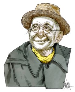 Paul Leautaund , 2011 (desenho digital a lápis de cor) de Dariush Radpour