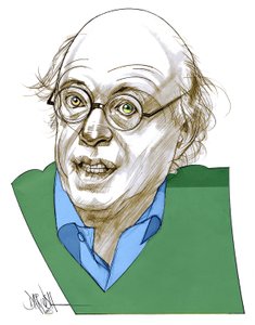 Sennett Richard , 2008 (desenho digital a lápis de cor) de Dariush Radpour