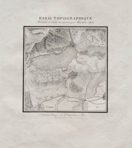 Coleção de ensaios litográficos: ensaio topográfico de Darmet