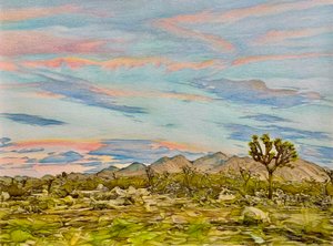 The Joshua Tree, 2023 (lápis sobre papel)