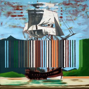 Bark Endeavour, 2019 (acrílico sobre tela)