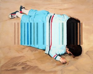 Beached, 2019 (acrílico sobre tela)