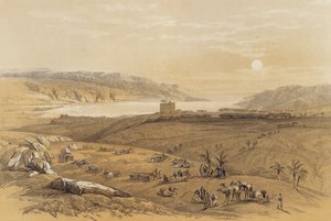 Jericó (cor litho) de David (after) Roberts