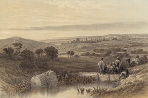 Jerusalém do Norte (cor litho) de David (after) Roberts