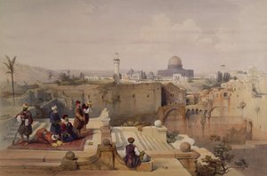 A terra santa de David (after) Roberts