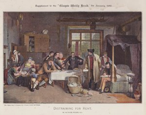 Distraining for Rent (cor litho)