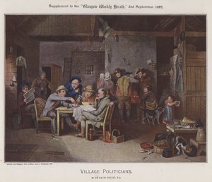 Village Politicians (cor litho)