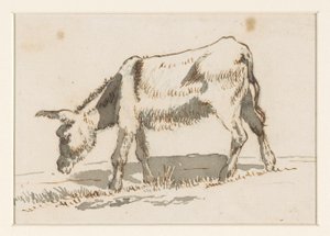 Burro de pastoreio, a partir da esquerda de David Alphonse de Sandoz Rollin