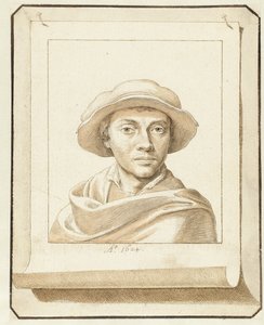 Retrato de um homem, segundo um modelo do século XVI