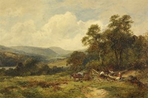 Acima do Monte Rydal, Ambleside de David Bates