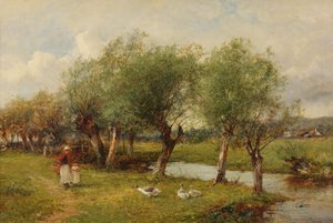 Alimentando os gansos de David Bates