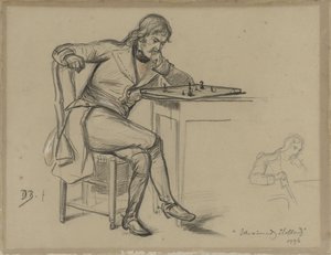 homem de xadrez Holanda vitoriosa (título no objeto)
